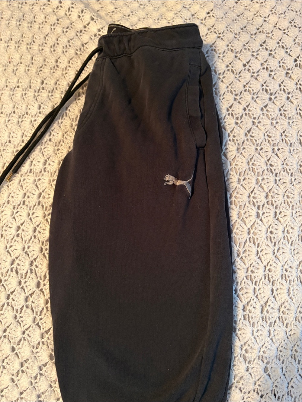 Puma Black Unisex Sweatpants